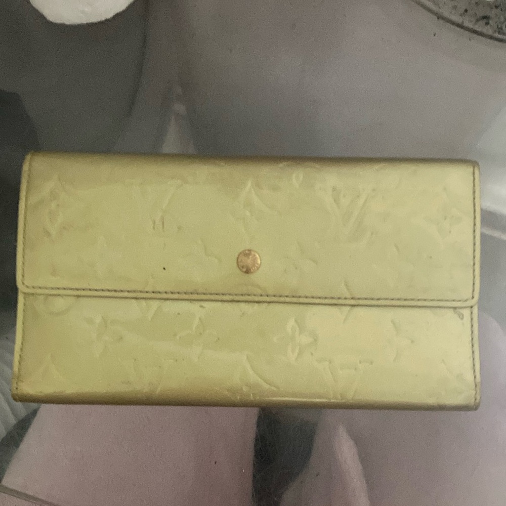 Louis Vuitton Yellow Wallet